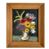 Sterling Boyd Strauser Floral Oil on Board