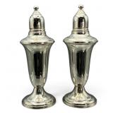 Pair of Empire Sterling Weighted Salt Shakers