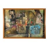 Elnora Hauser Mixed Media Collage The Hunters
