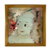 Sterling Strauser Modernist Portrait Painting