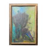 Phylis Hart Abstract Expressionist Oil Painting