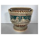 Large German Neo-Classical Frieze Vessel