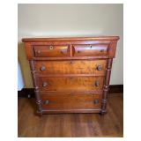 American Empire Cherry Chest of Drawers, c. 1840