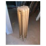Antique Victorian Decorative Cast Iron Radiator