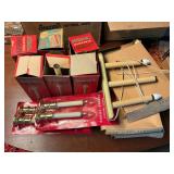 Collection of Vintage Holiday Window Candles