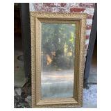 Ornate Gilt Composition and Wood Wall Mirror