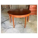 Federal Style Mahogany Inlaid Console Tables