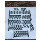 Collection Victorian Style Toy Cast Iron Fencing
