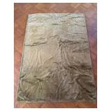 Vintage Synthetic Faux-Fur Horse Buggy Blanket