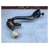 Antique Nickel-Plated Brass Soda Fountain Draft Ar