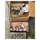 Assorted Mid-Century Christmas Lighting and Decor