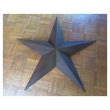 Large Five-Point Metal Barn Star