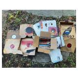 Assortment of 78 RPM and 45 RPM Records