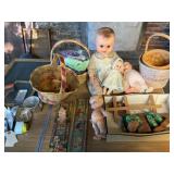 Collection of Mid-Century Dolls and Toys