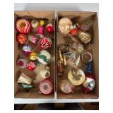 Group of Vintage European Blown Glass Ornaments