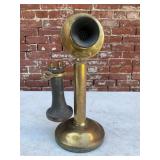 American Bell Brass Candlestick Telephone
