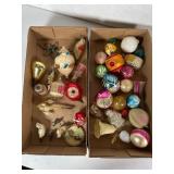 Collection of Vintage Blown Glass Ornaments