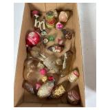 Collection of Vintage Mercury Glass Ornaments