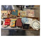 Vintage Childrens Books and Rosenthal Ship Plates