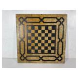 Antique Slate Faux-Marbled Game Board, 22 Inch
