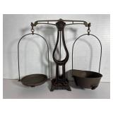 Salter 5kg Cast Iron and Brass Antique Balance Sca