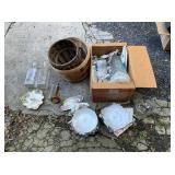 An Assortment of Glassware and Arita Porcelain