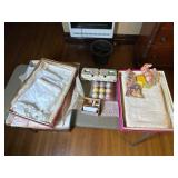 Vintage Household Linens and Holiday Collectibles