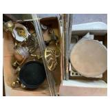 Vintage Brass and Vitreous China Hardware