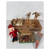 Collection of Vintage and Primitive Christmas Deco