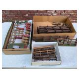 Collection of Vintage Wooden Toy Fencing