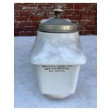 Walrus Mfg. Co. Ceramic Dipping Jar, c. 1905