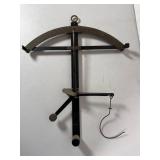 Alfred Suter Antique Metal and Brass Textile Scale