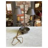 Vintage Double-Arm Metal Student Lamp