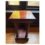 American Empire Mahogany Occasional Table