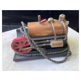 Electrically Heated Stationary Steam Engine