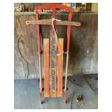 Vintage Yankee Clipper Steering Sled, 44 Inches