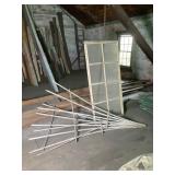 Two Architectural Salvage Wood Items