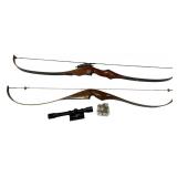 Pair of Vintage Damon Howatt and Browning Recurve
