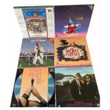 Collection of Six Vintage LaserDiscs