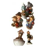 Mid-century Goebel Hummel porcelain figurine colle