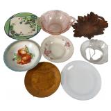 Assortment of Decorative Tableware and Bowls