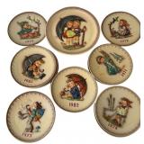 1971-1982 Goebel Hummel Annual Plate Collection