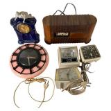 Assortment of Vintage Electric and Mechanical Cloc