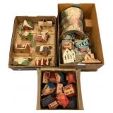 Vintage Christmas Village and Plasticville Collect