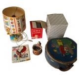 A Collection of Vintage Bird Toys and Collectibles