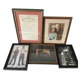 Collection of Autographed Billiards Photographs an