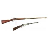 Antique Percussion Muzzleloader and Daisy