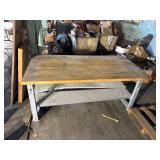 Heavy Duty Industrial Steel Workbench