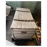 Large Industrial Corrugated Aluminum Transport Tru