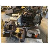 AMC V8 Engine and Manual Transmission Assembly